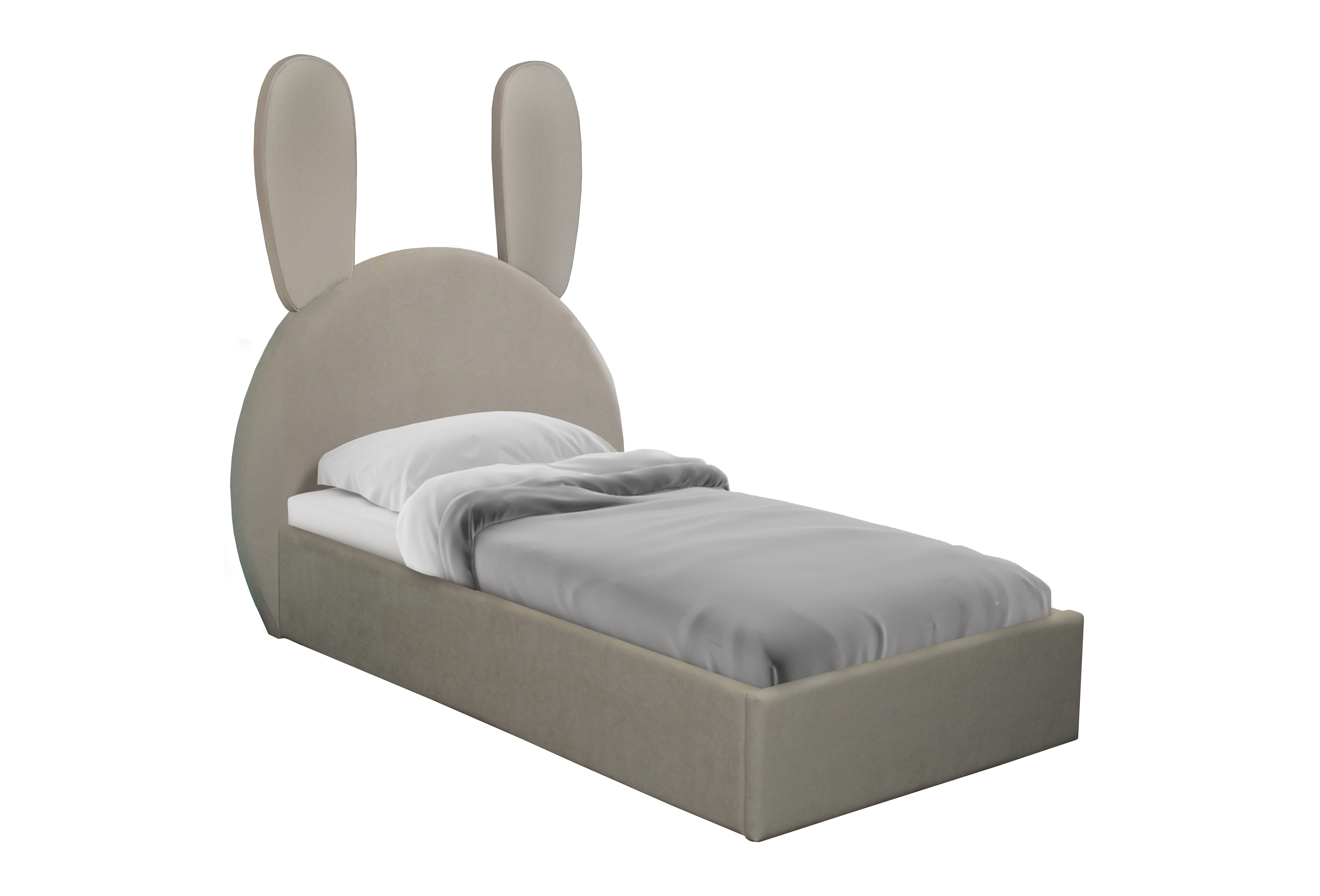 Детская кровать заяц